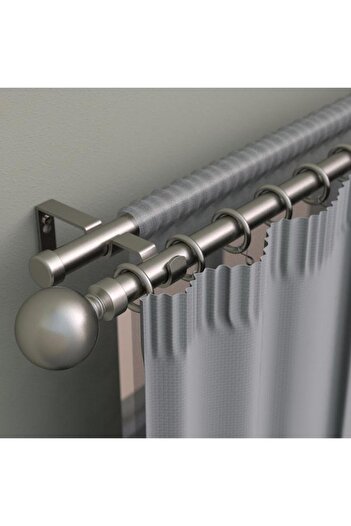 Generic Micasa Durable High Quality Modern Design Sturdy Double Ball Curtain Rod 160-310 cm Brass
