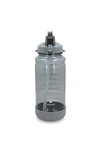 Generic MANNA Pilot Lightweight Fitness Gym Outdoor Sports Water Bottle Grey 74oz