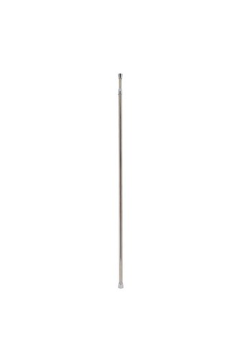 Generic Tendance Stainless Steel Shower Bar Extendable Curtain Rod Silver 135 to 250cm 210499