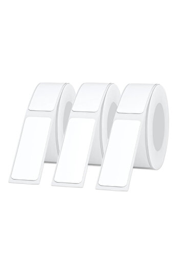 Eazy Kids Mini Label Maker Printer Rolls, Set of 3 - White