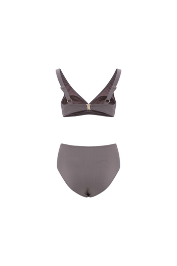 eva clothing Women's Khaki Bikini Set