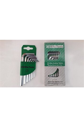İzeltaş Elta Allen Key Set 7 Pieces
