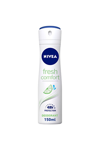 NIVEA NIVEA Fresh Comfort Antiperspirant Spray for Women, 48H Protection, 150ml
