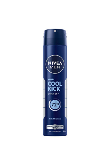 NIVEA NIVEA MEN Cool Kick, Deodorant for Men, Fresh Scent, Spray 200ml