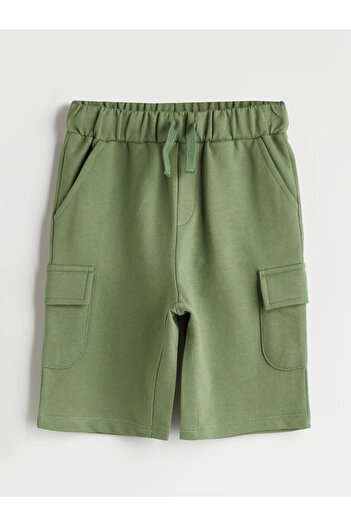 LC Waikiki Boys' Cargo Shorts with Elastic Waist