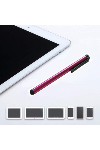 Leexo Stylus pen for tablets and phones with capacitive screens, pink