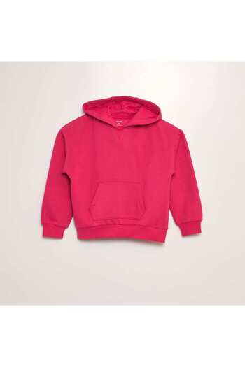 KIABI Sweatshirt with kangaroo pocket PINK