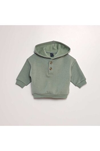 KIABI Sweatshirt fabric hoodie BLUE