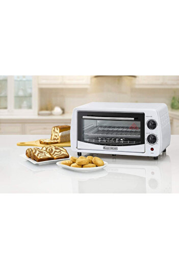 Black&Decker 800W Double Glass Toaster Oven 9 L
