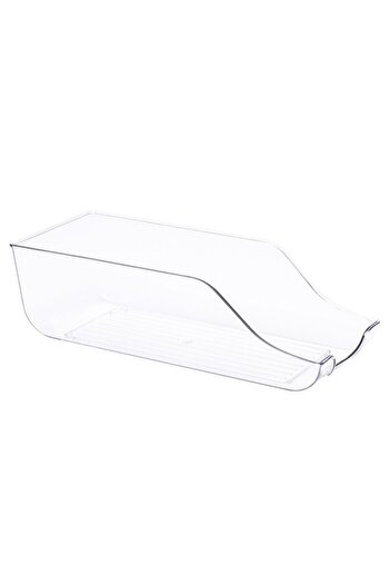 Choice One piece Home refrigerator storage box popular PET large capacity storage basket, beverage cola bee