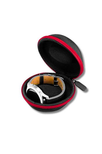 Choice black red Portable EVA Single Watch Travel Case Watch Storage Organizer Box Watch Holder Waterproof