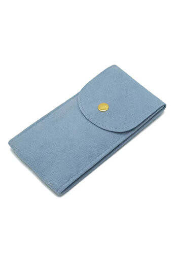 Choice B-Blue Embers Watch Bag Blue Black Flannelette Gift Bag Travel Storage Case Durable Portable Watch D