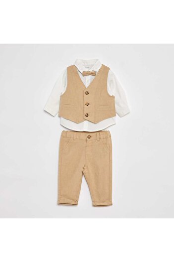 KIABI Suit - 4-piece set BEIGE