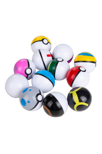 Choice 12Pcs OPP Bag 12Pcs/Set Pokemon OPP Bagged Pokeball Pikachu Action Figure Game Pocket Monster Genie