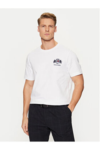 Tommy Hilfiger Men's T-Shirt MW0MW38076 White