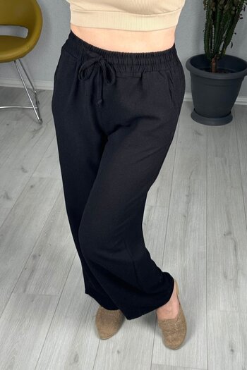 lady special Havva Linen Palazzo Trousers