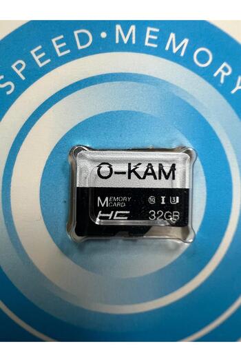 O-KAM بطاقة ذاكرة O-Kam بسعة 32 جيجابايت U3 بمعايير Speed ​​Class 10 وتسجيل فيديو 4K