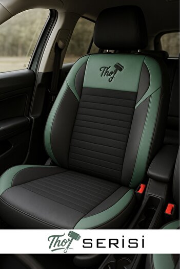 GM-DESIGN Thor Arm Feather Auto Seat Cover (Citroen-C3-C4 2005-2011 Compatible)