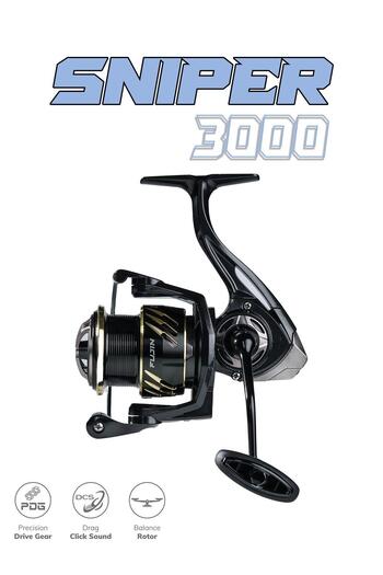 Fujin Μηχάνημα καλάμι ψαρέματος Sniper 3000 Spin