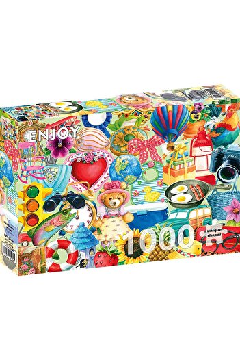 Enjoy Puzzle 1000 piese - Miscellaneous Medley