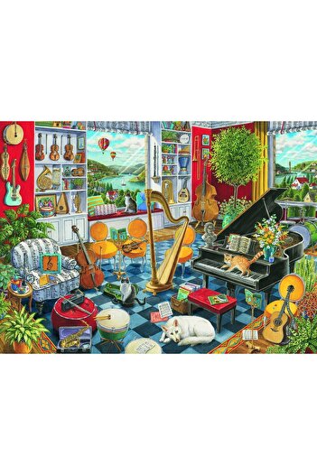RAVENSBURGER Puzzle - Music Hall, 500 pieces