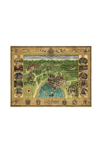 RAVENSBURGER Puzzle 1500 pieces - Hogwarts Map