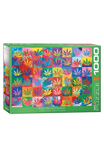 Eurographics Puzzle - Weed Wonderland, 1000 piese