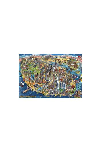 EDUCA Puzzle - New York City Map, 500 pieces, includes glue