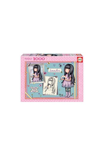 EDUCA Puzzle - Gorjuss - Somewhere, 1000 pieces, includes glue