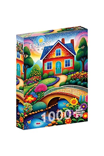 Enjoy Puzzle 1000 piese - House of Colors (Enjoy-2153)