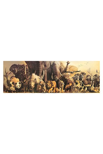 Eurographics Puzzle panoramic - Haruo Takino: Noah's Ark, 1000 piese