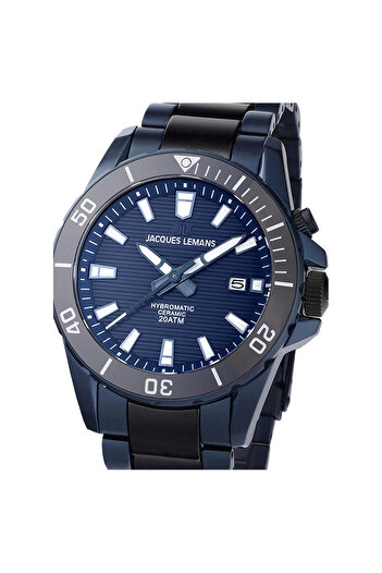 Jacques Lemans Ceas bărbătesc Jacques Lemans 1-2222B, cuarț, 42mm, 20ATM
