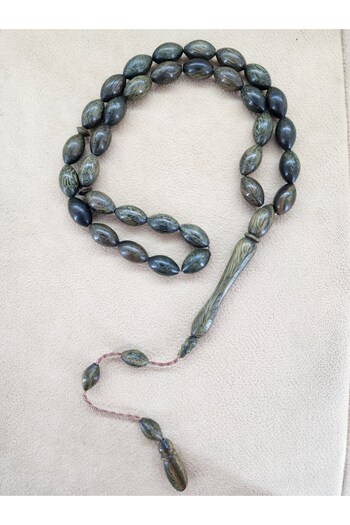 TMD AKSESUAR Rosewood Tree Barley Cut Rosary