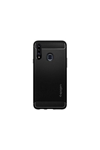 Spigen Husa Samsung Galaxy A20s Rugged Armor Matte Black