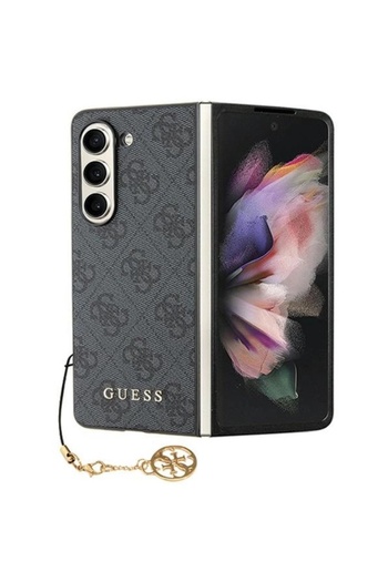 Guess Case 4G Charms Samsung Galaxy Z Fold5 Gray