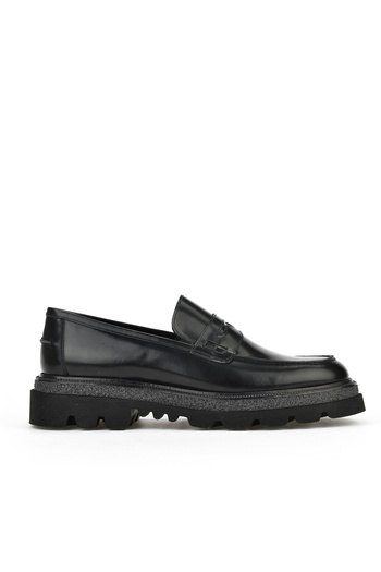Ziya , Men's Genuine Leather Shoes 153745Z29201 Black