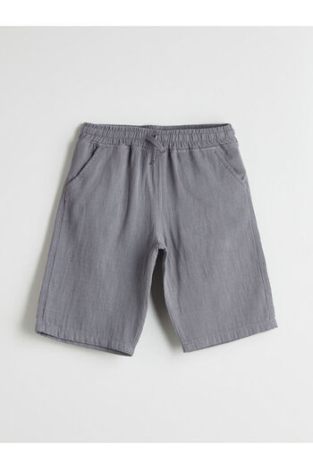 LC Waikiki Elastic Waist Muslin Boy's Shorts