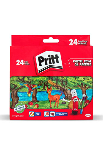 Pritt Pastel boya 24 colors