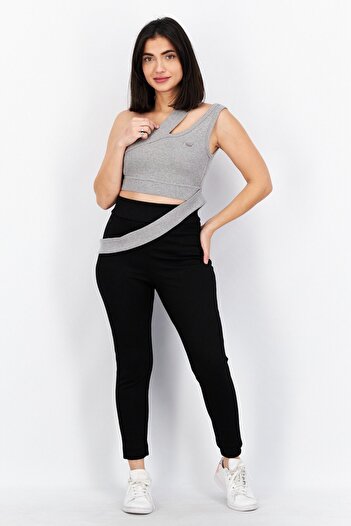 adidas Women Sport Fit Sleeveless Outdoor Top, Grey