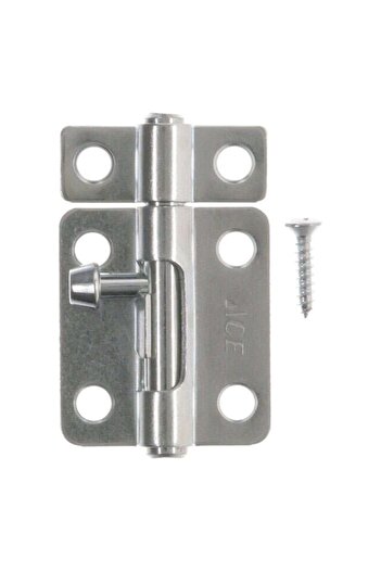 Generic ACE Universal Mount Galvanized Rust-Resistant Secure Zinc-Plated Steel Barrel Bolt Silver 2.5inch