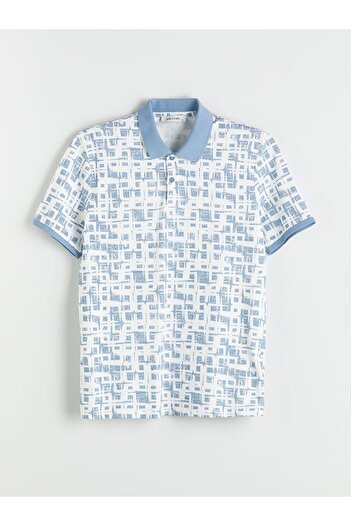 LC Waikiki LCW Vision Πόλο Γιακά Διακριτικό Ανδρικό Τ-Shirt