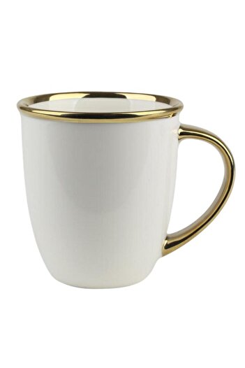 Generic Kalring High-Quality and Durable Coffee Mug White and Gold 13oz KRJYD452-W