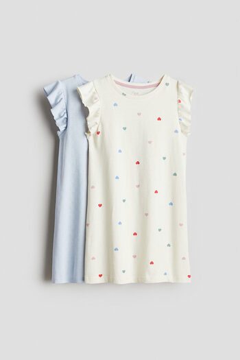H&M 2’li Pamuklu Gecelik