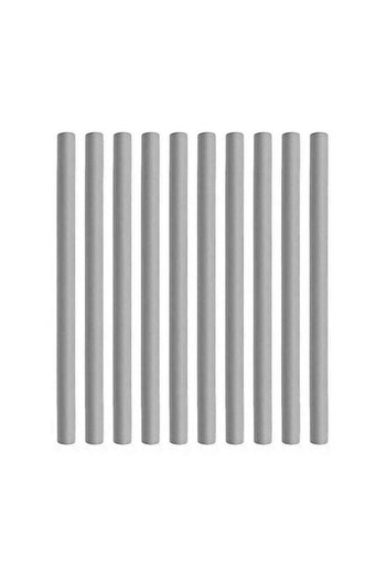 SIKS Set of 10 SIKS Flexible Curlers for Dry-Wet Hair, Gray, No. 4