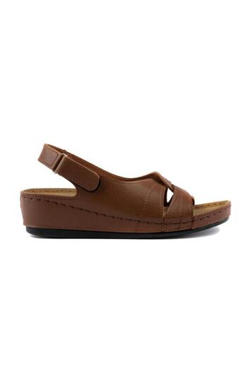 Roy Jones Women's Orthopedic Anatomical Sole Heeled Comfort Model Mother Middle Age Young Stylish Sandals Slippers