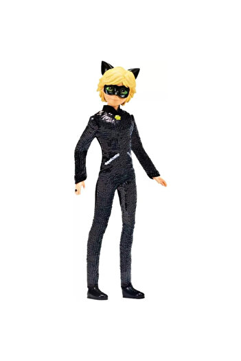 Playmate Papusa Miraculous Ladybug Fashion Flip Adrien în Cat Noir