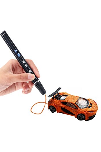clickzu 3D printing pen for shapes & models, works with 1.75mm PLA/ABS filaments, kids & adults,
