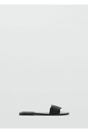 Mango Teen Leather banded sandals