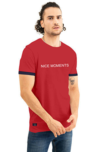 COLOR HUNT 100% Cotton Mens Crew Neck T- Shirt with Treding Prints