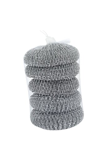 LYOBEST Set 5 Bureti spiralati de sarma din inox pentru curatarea oalelor si tigailor